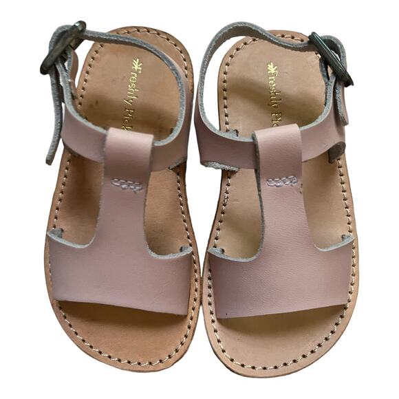 Freshly Picked NWT Malibu Blush Sandal. *Imperfect* Size 6 - Picture 1 of 5